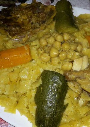 صورة لوصفة تريده مرق ابيض باللحم