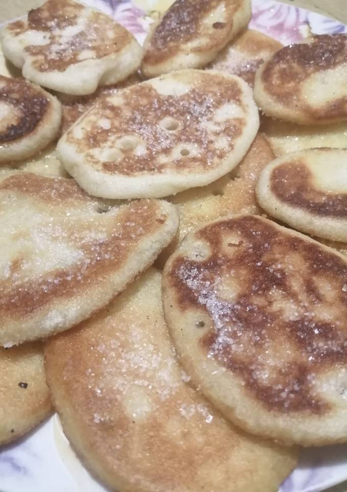 Оладушки на манке