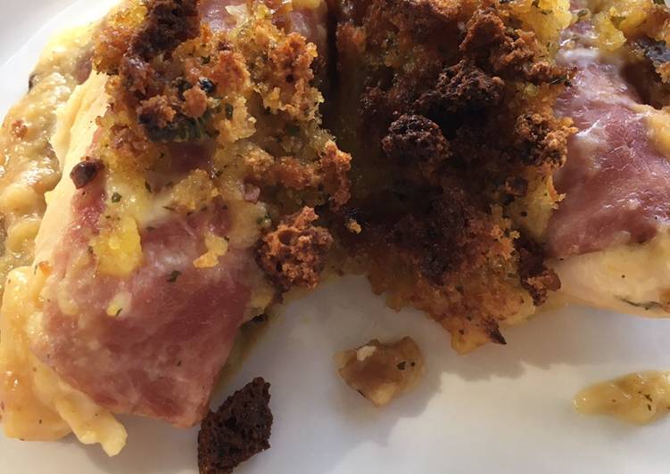 Chicken Cordon Bleu / instant pot