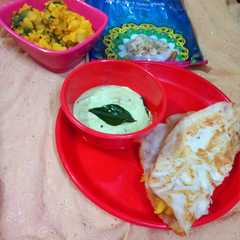 लिटील मिलेट {सामक चावल }मसाला दोसा (Little Millet {Samak Rice} Masala Dosa ki recipe in hindi)-レシピのメイン写真