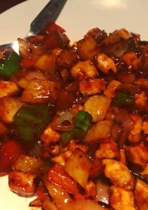 A picture of Paneer Chilli.