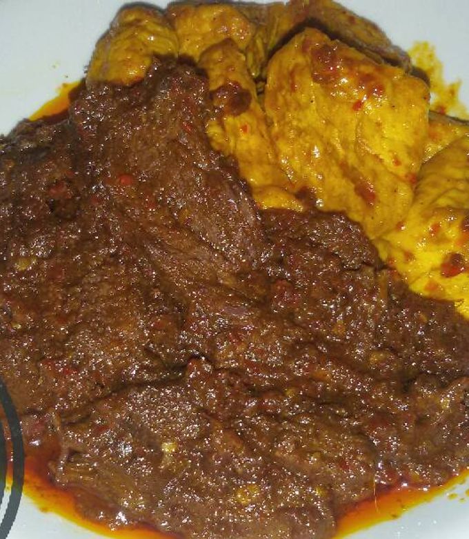 Foto resep Rendang sapi + tahu 😄