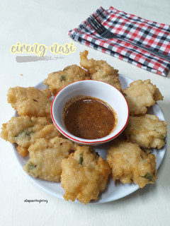 Foto resep Cireng nasi saus kacang