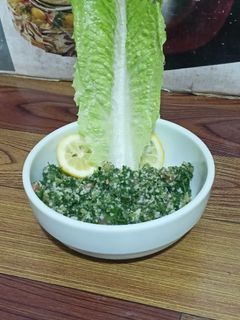 صورة لوصفة تبولة اللبنانية