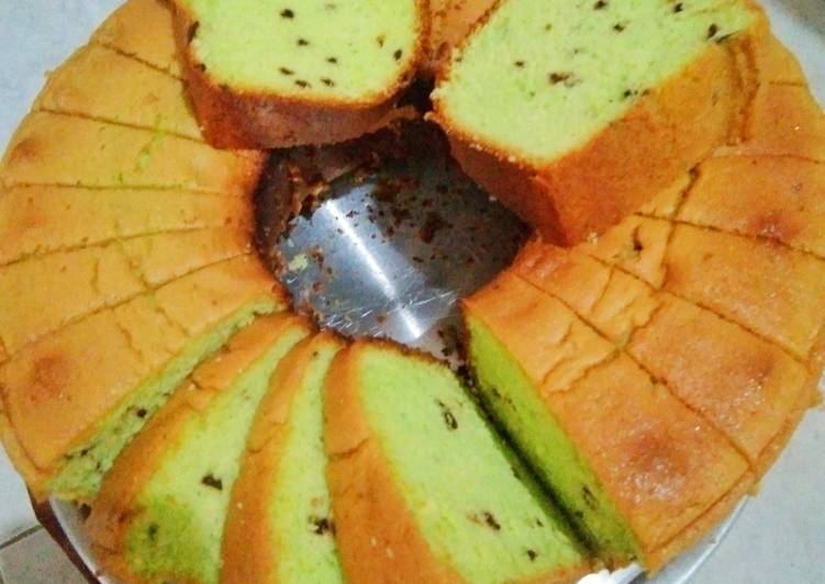Bolu pandan lembut manttulll💚