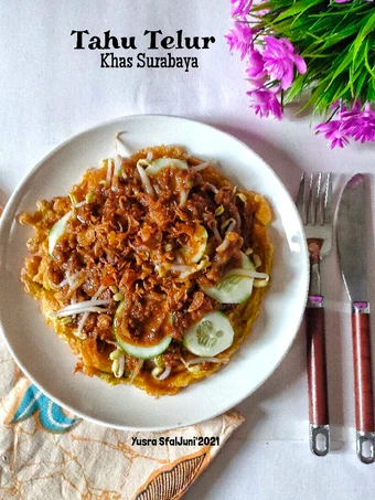 Langkah Gampang Membikin Resep Tahu Telur Khas Surabaya yang Lezat Sekali Anti Ribet, Sempurna