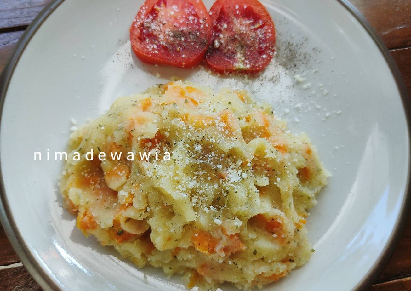 Mashed Potato and Carrot