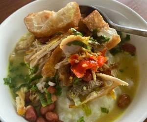 Resep Terbaik Bubur ayam kuah kuning Yummy Mantul Resep Terbaik Bubur ayam kuah kuning Yummy Mantul
