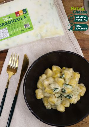 Foto de Nhoque de Batata Doce com Gorgonzola Vegetal NatuCheese