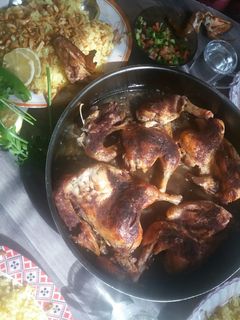 صورة لوصفة دجاج مشوي بالفرن