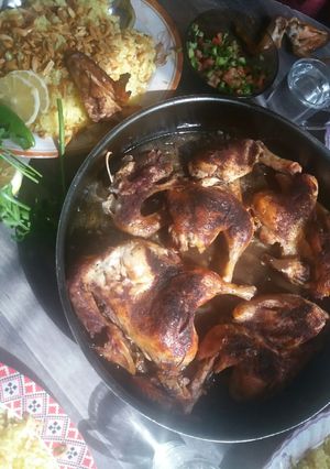 صورة لوصفة دجاج مشوي بالفرن