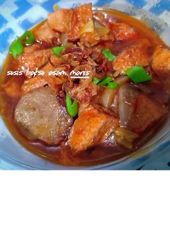 Foto resep Bakso sosis asam manis