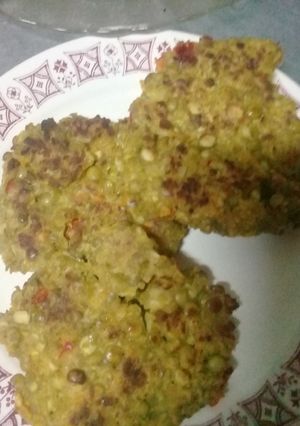 Una foto de Hamburguesas de arvejas