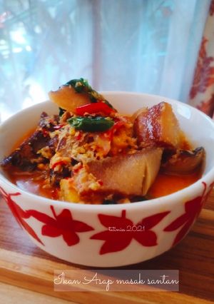 Foto resep 50. Ikan Asap masak santan