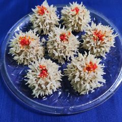 Chicken kadam phool/ kadamba dumplings A picture of Chicken kadam phool/ kadamba dumplings.