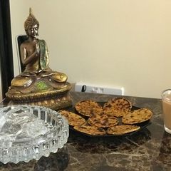 A picture of Carrot and dil mini parathas# Rainbow contest# Day 1# 8/6/18.