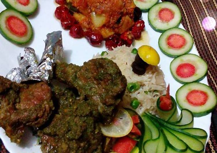 Simple Way to Prepare Super Quick Homemade Madrasi green masala chops Cooking Basics for Newbies