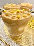Arroz con crema de turrón jijona