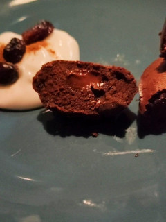 Una foto de Coulant de chocolate (con casi magia)