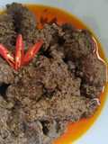 Rendang khas Padang Bumbu Praktis