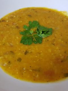 صورة لوصفة شوربة عدس 😋