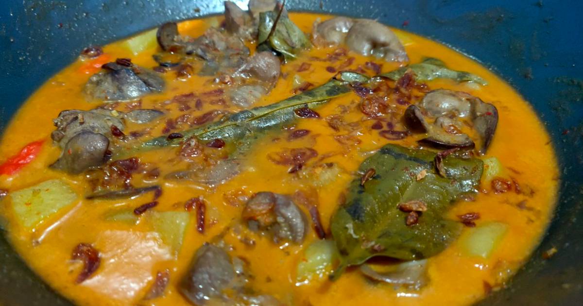 374 resep ati ampela kuah santan enak dan sederhana - Cookpad