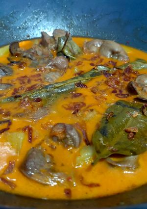 Foto resep Ati ampela masak kuah santan