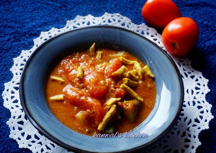Steps to Cook Favorite Banarasi tomato  chat