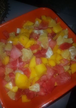 A picture of Fruit salad.