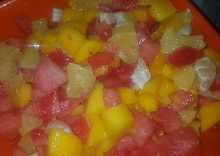 Step-by-Step Guide to Make Homemade Fruit salad