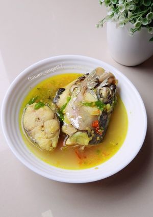 Foto resep Ikan tenggiri kuah kuning pedas