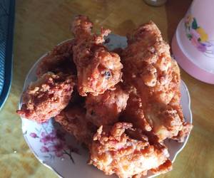 Resep Terbaik Ayam goreng crispy ala nindya Lisda putri Enak Sederhana