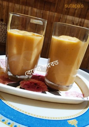 বেলের শরবত(beler shorbot recipe in Bengali) রেসিপির প্রধান ছবি