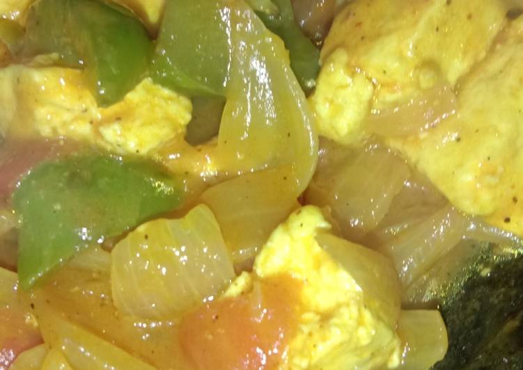 Recipe of Award-winning Capsicum paneer