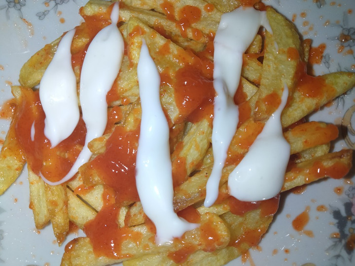 Ini dia! Resep memasak Kentang goreng krispy  spesial