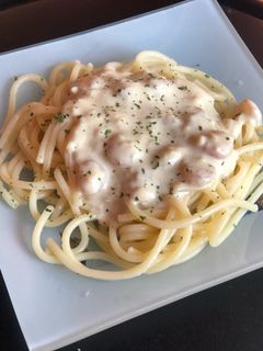 Tejszínes garnéla, ahogy én szeretem 🍤🍜 recept fotója