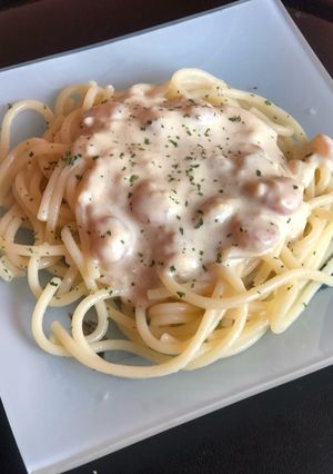 Tejszínes garnéla, ahogy én szeretem 🍤🍜 recept fotója