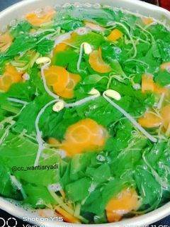 Foto resep Sayur bening bayam