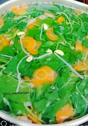 Foto resep Sayur bening bayam