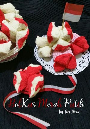 Foto resep Bolu kukus merah putih