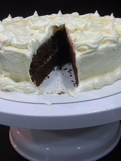 Una foto de Bizcocho de chocolate fácil