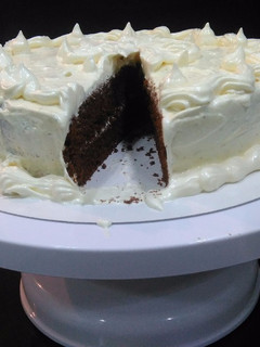 Una foto de Bizcocho de chocolate fácil