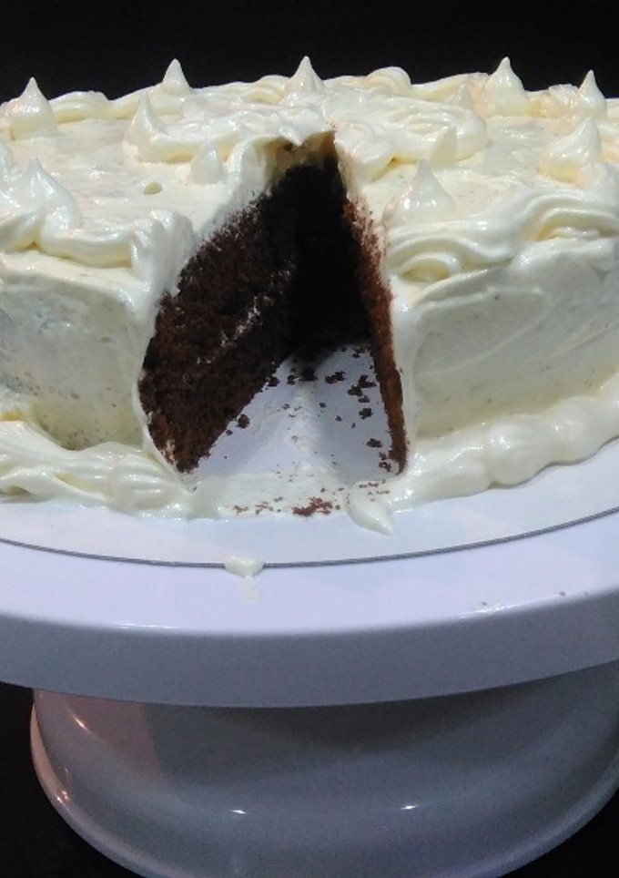 Una foto de Bizcocho de chocolate fácil