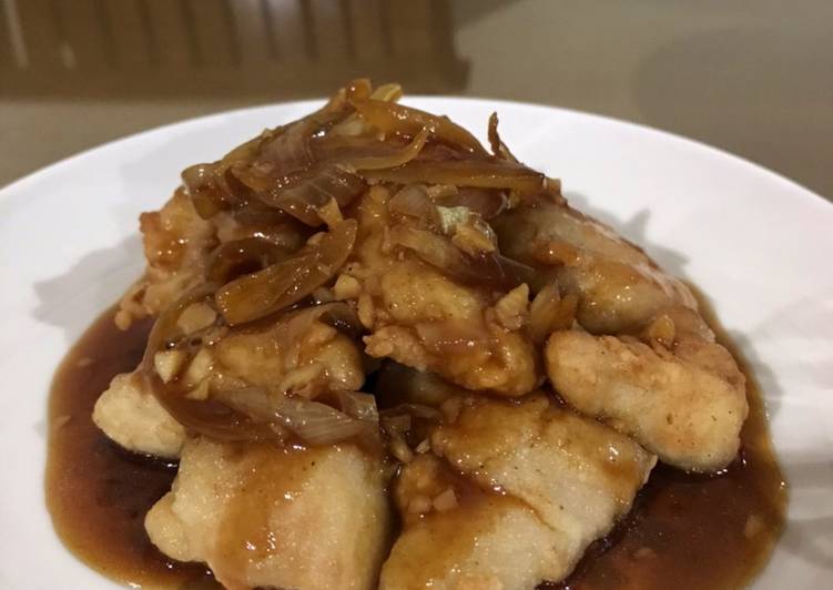 Dori with Teriyaki Sauce