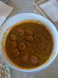 Albondigas en salsa aprovechamiento