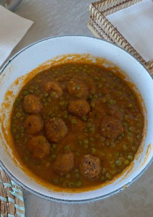 Una foto de Albondigas en salsa aprovechamiento