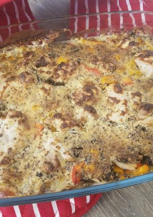 A picture of Chicken + Haggis Veggie Bake.