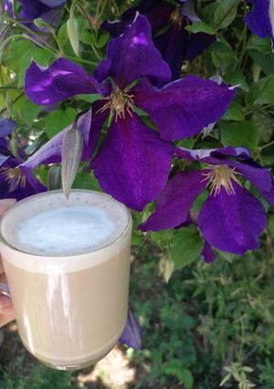 Une photo de Café crème froid