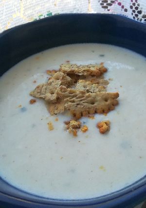 Sajtkrémleves recept fotója