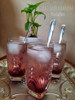 عکسی از دستور شربت آلبالو